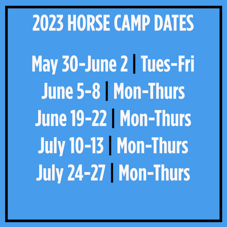 2023 Summer Horse Camp